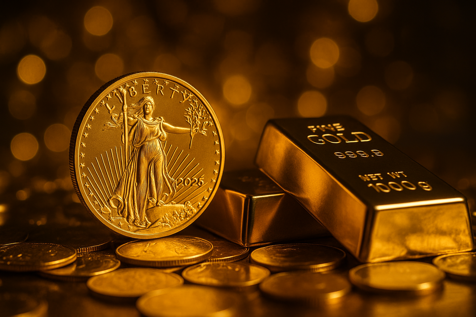 Золото обновляет исторический максимум: курс превысил $3,500 за унцию